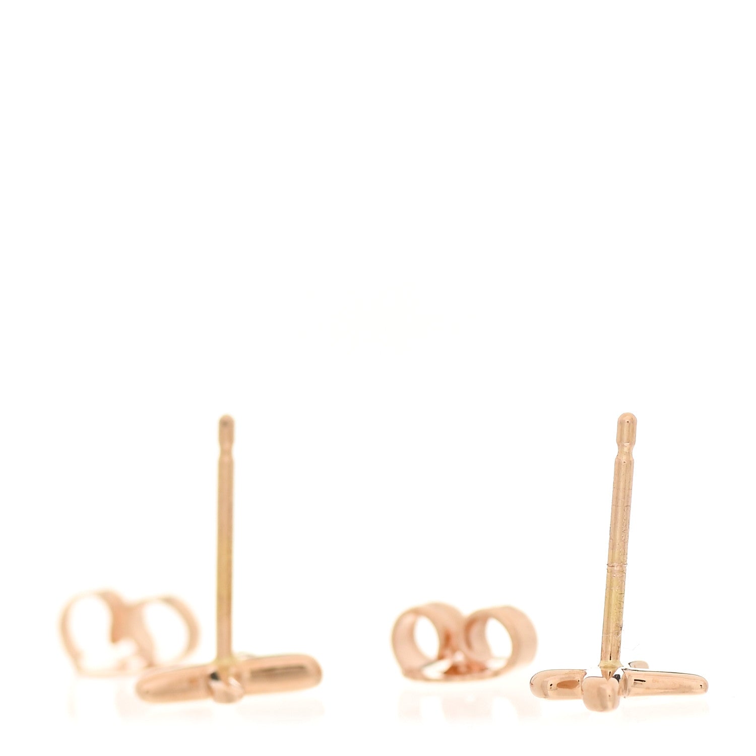 Tiffany 18K Rose Gold Mini Paloma's Graffiti X Earrings 3 of 5
