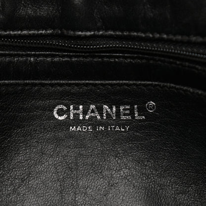 Chanel Calfskin Diagonal Ligne Flap Black 5 of 16