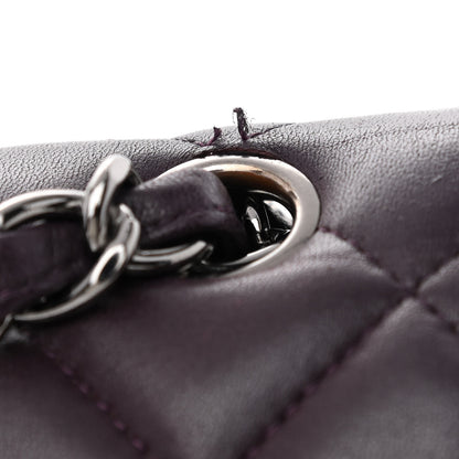 Chanel Lambskin Quilted Jumbo Double Flap Purple 16 of 16
