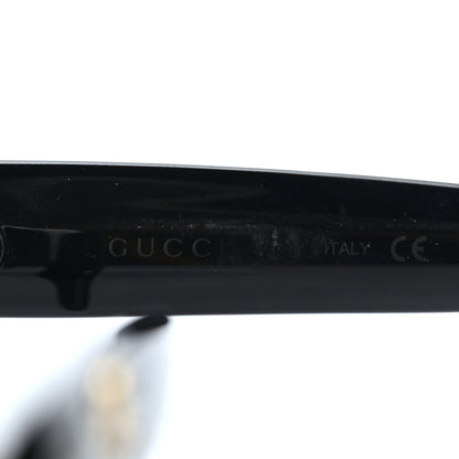 Gucci Acetate Crystal Star Round Frame Sunglasses GG0208S Black 6 of 8