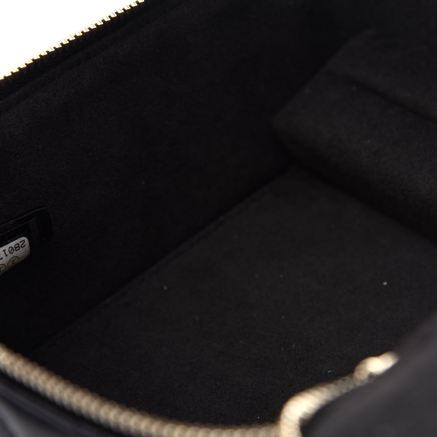 Chanel Lambskin Quilted Jewelry Case Black 8 of 9