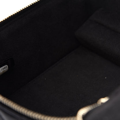 Chanel Lambskin Quilted Jewelry Case Black 8 of 9