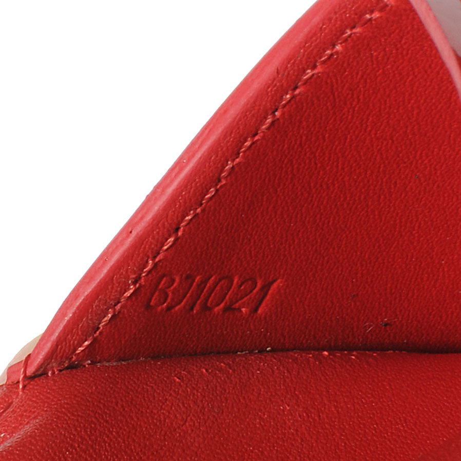 Vernis Ludlow Wallet Rouge
