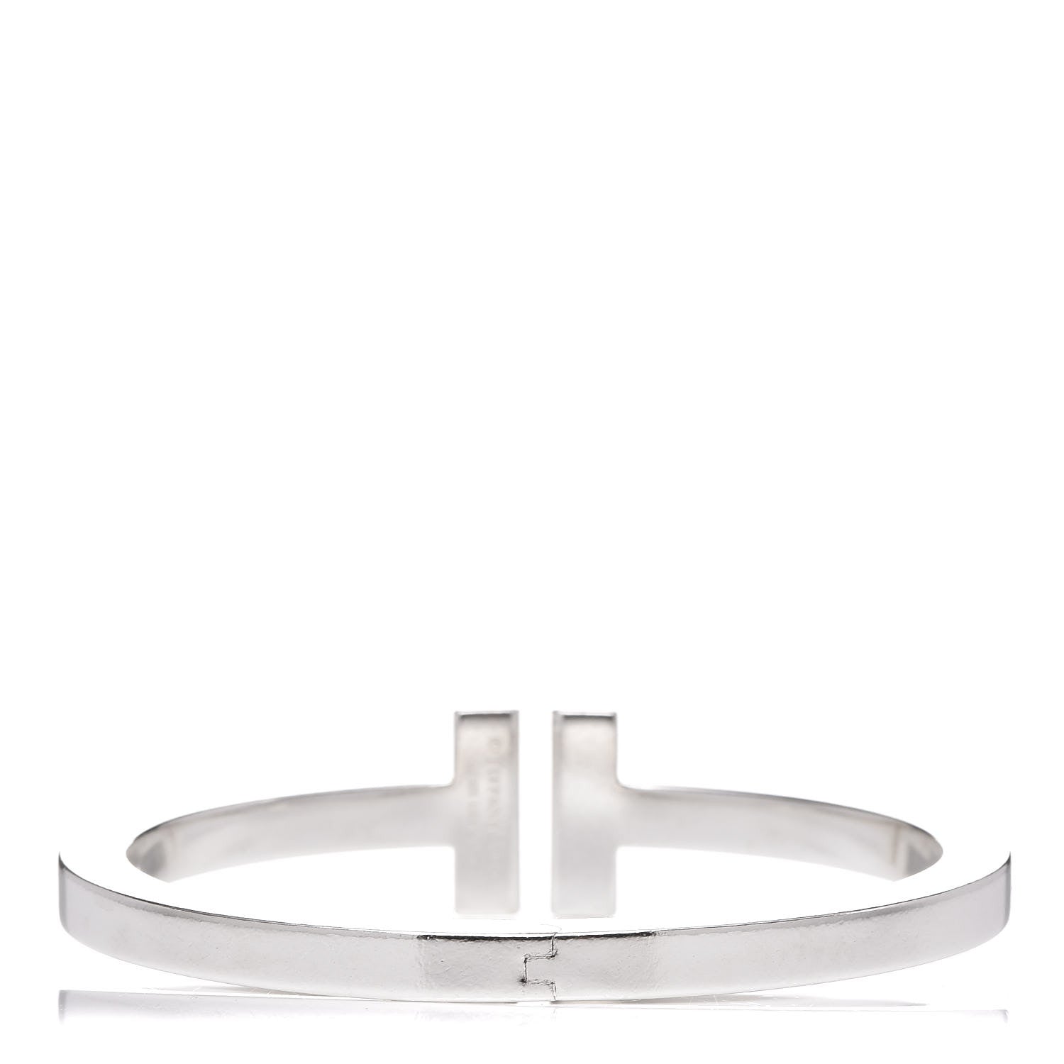 Tiffany Sterling Silver T Square Bracelet 3 of 5