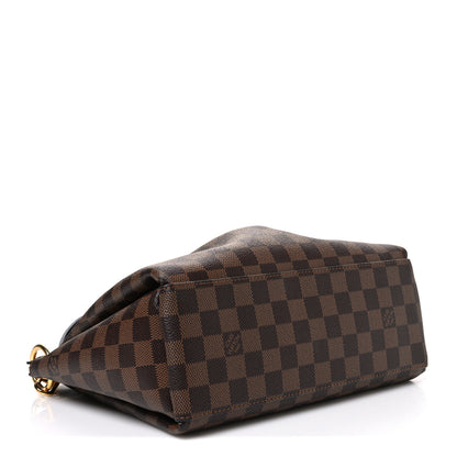 Louis Vuitton Damier Ebene Odeon Tote PM Black 4 of 9