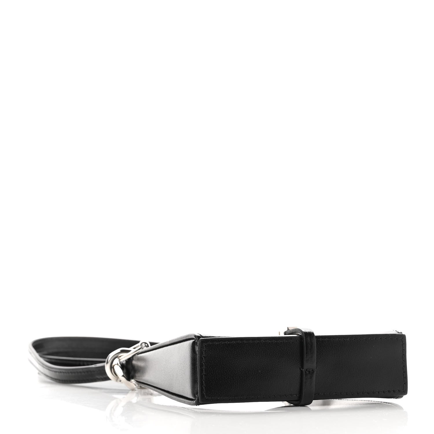 Givenchy Brushed Calfskin Micro Cut Out Shoulder Bag Black 4 of 8