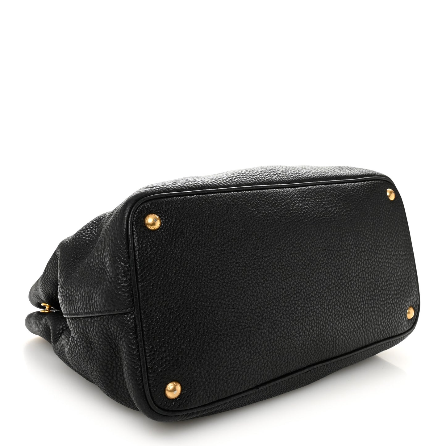 Vitello Daino Tote Black