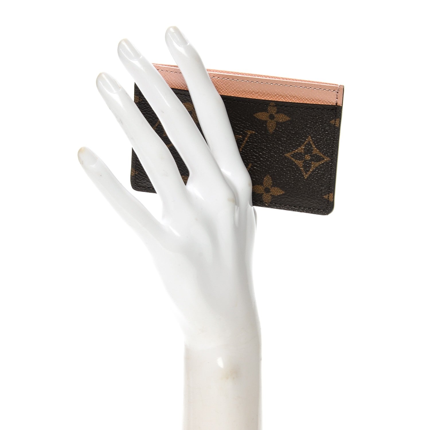 Louis Vuitton Monogram Card Holder Rose Nacre 2 of 6