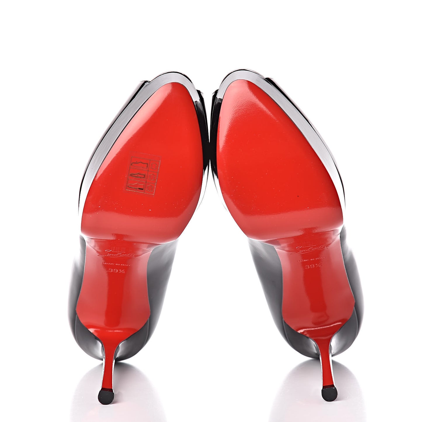 Patent New Very Prive 120 Pumps 39.5 Black