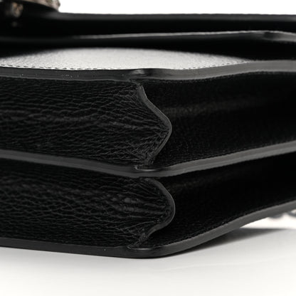 Gucci Pebbled Calfskin Small Dionysus Shoulder Bag Black 10 of 16