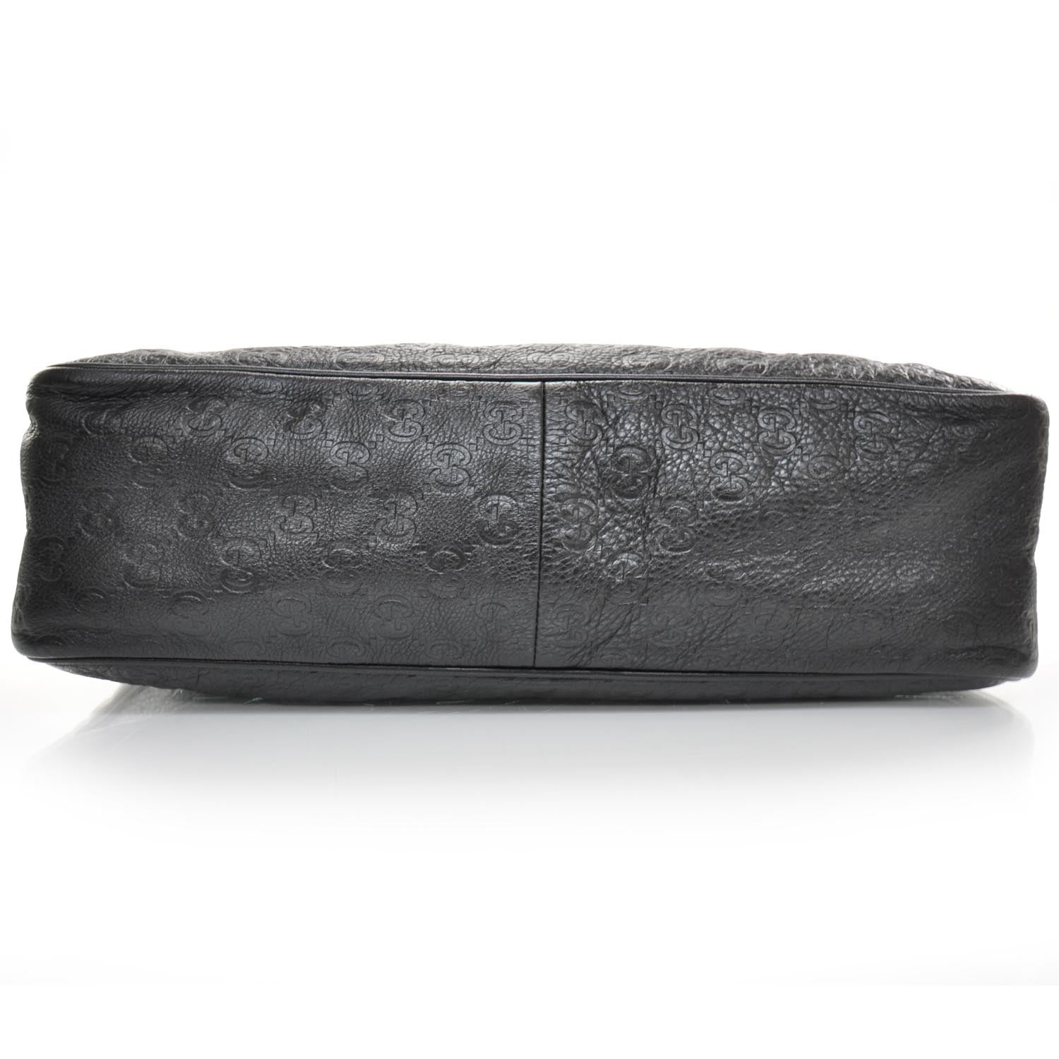 Gucci Guccissima Joy Flap Messenger Bag Black 5 of 8