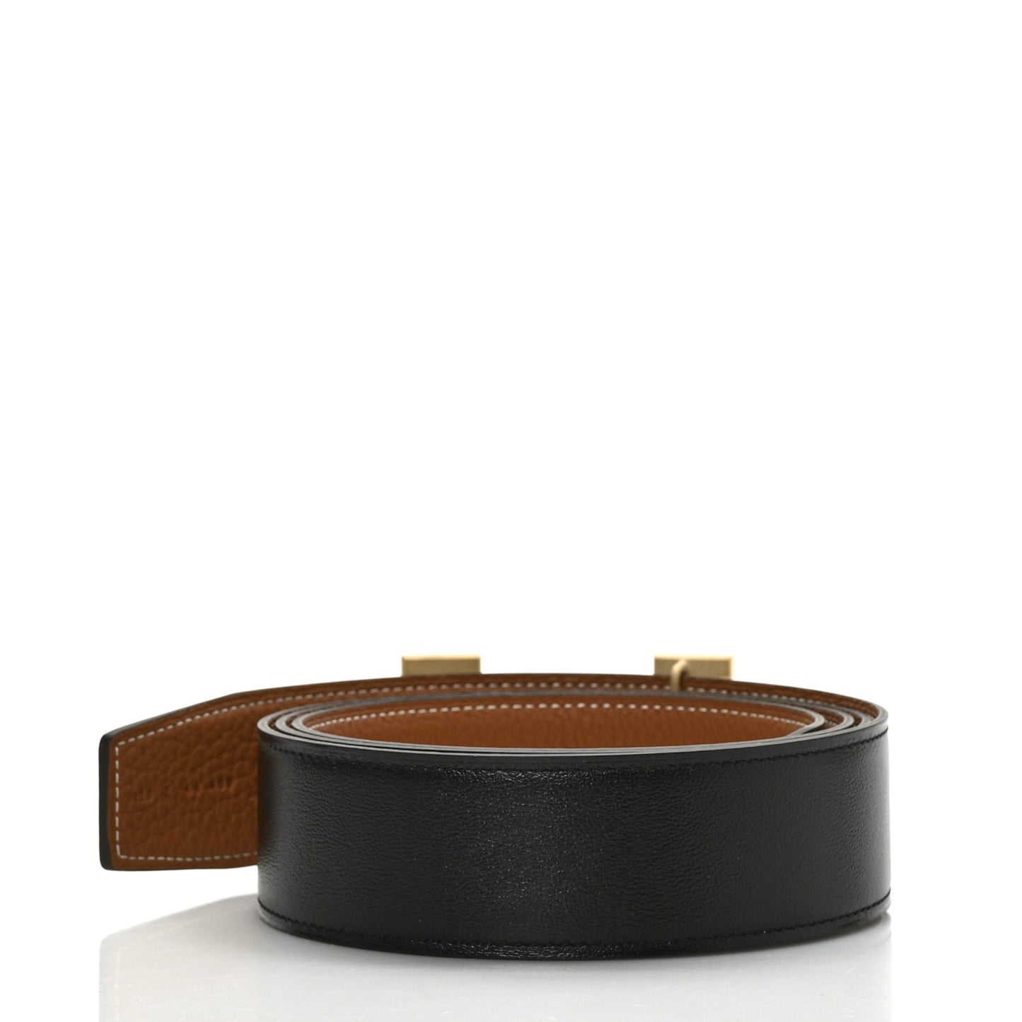 Box Togo 38mm Constance H Belt 120 Black Gold