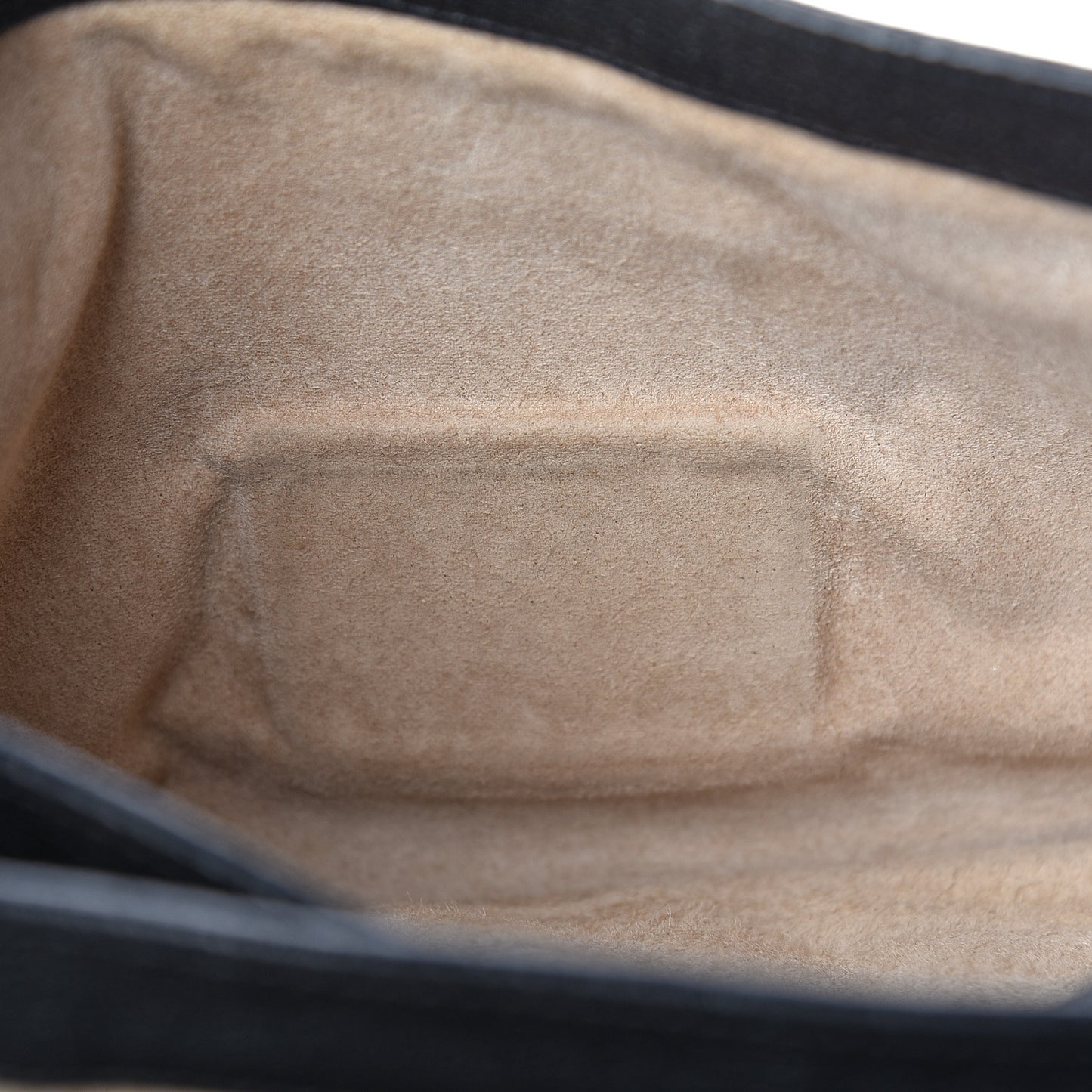 Goatskin Madras Shoulder Bag Black
