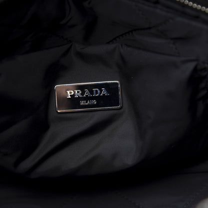 Prada Tessuto Nylon Bomber Bag Black 5 of 10