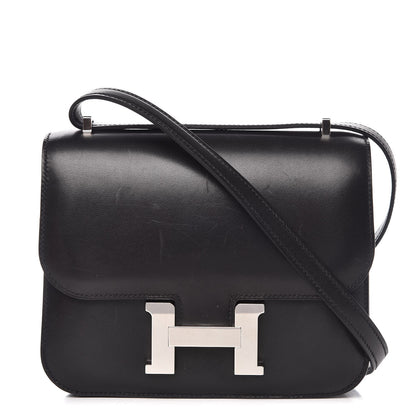 Hermes Tadelakt Constance 18 Black 1 of 10