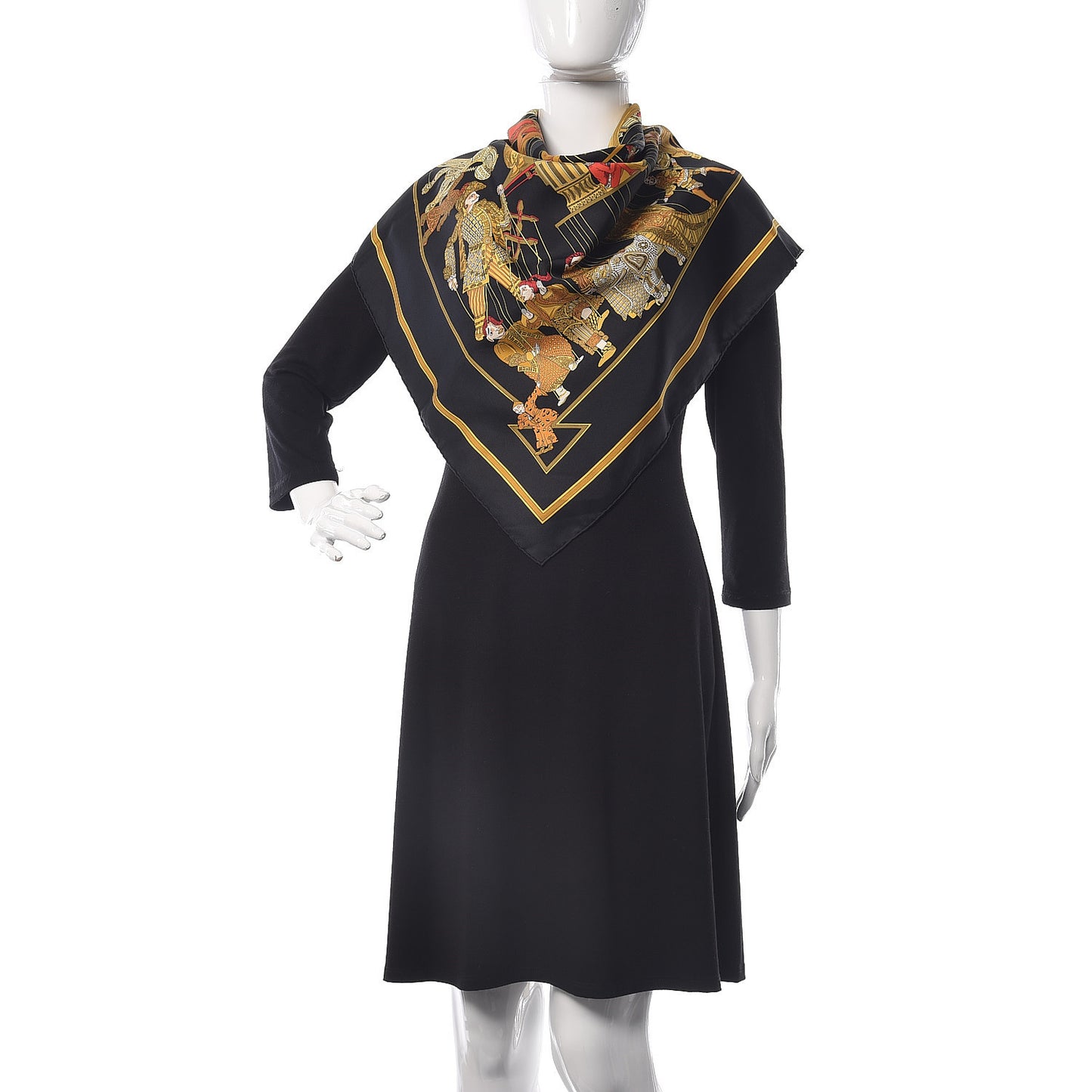 Silk Les Temps Du Marionnettes Scarf 90