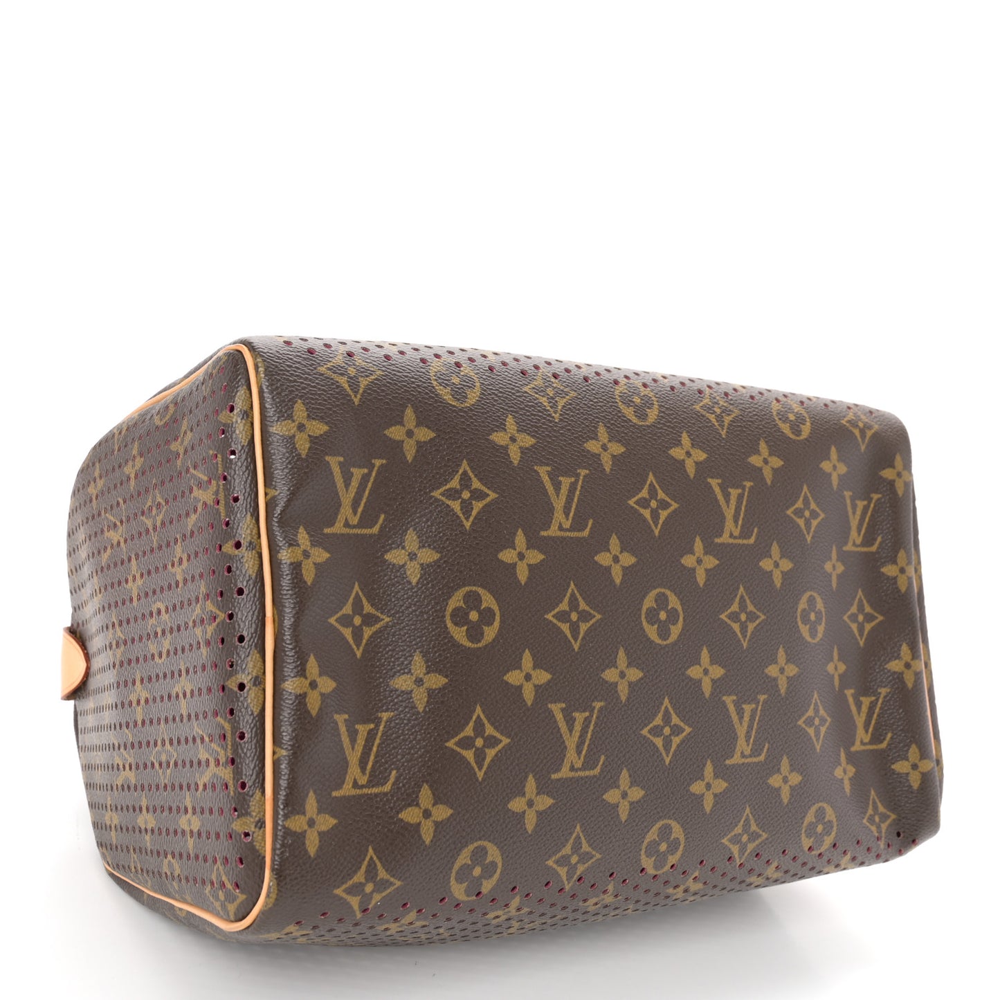 Monogram Perforated Speedy 30 Fuchsia