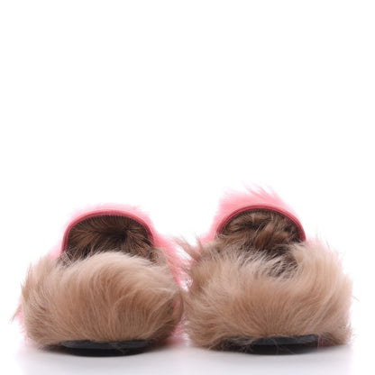 Gucci Merino Wool Womens Princetown Slippers 35.5 Pink 7 of 10