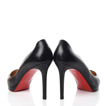 Christian Louboutin Shiny Nappa Pigalle Plato 100 Pumps 41.5 Black 6 of 17