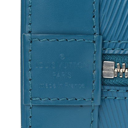 Louis Vuitton Epi Alma PM Cyan 6 of 11