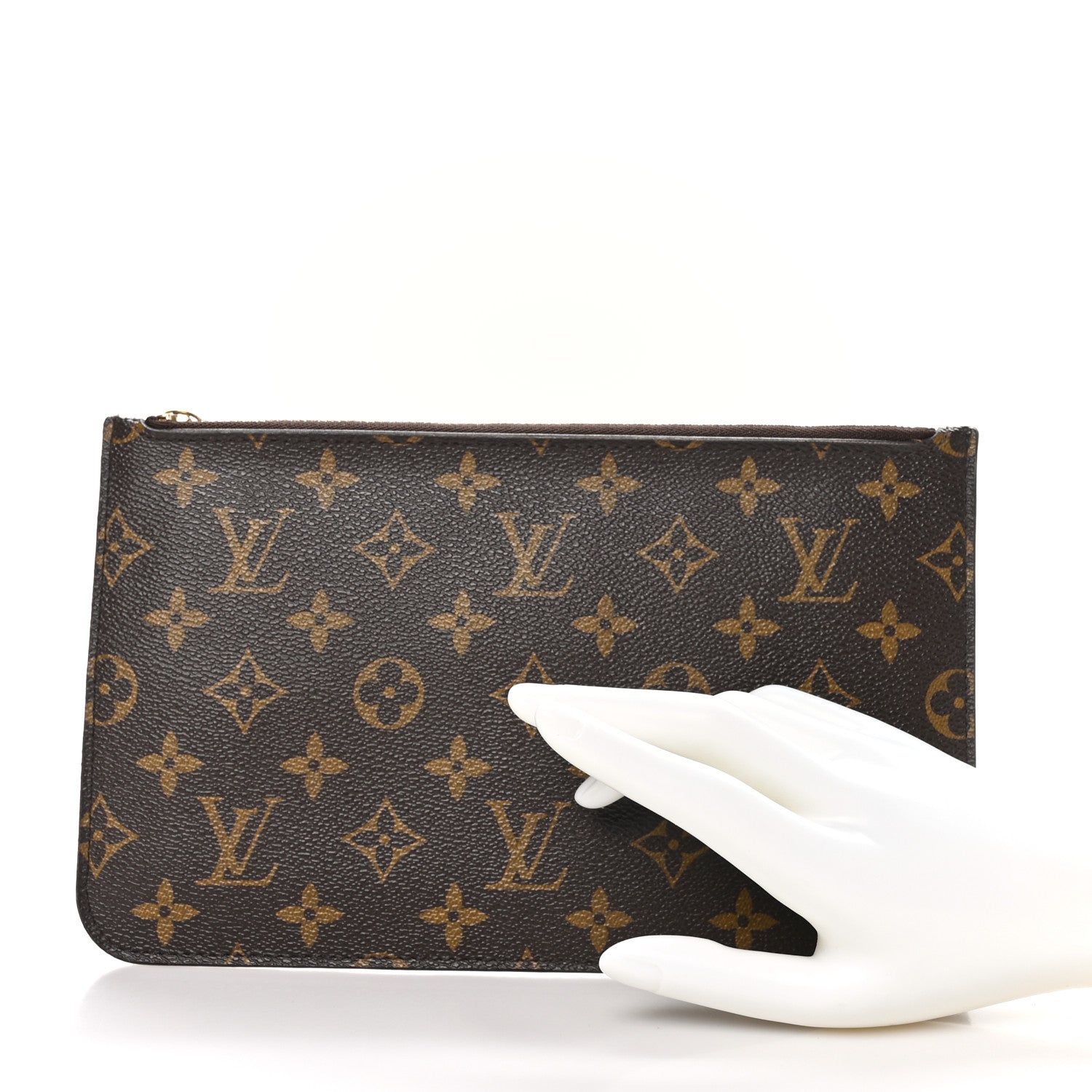 Louis Vuitton Monogram Neverfull MM GM Pochette Pivoine 2 of 8