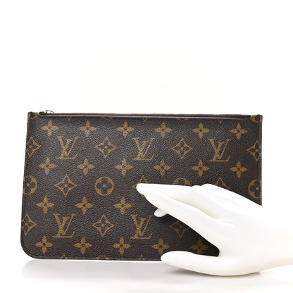 Louis Vuitton Monogram Neverfull MM GM Pochette Pivoine 2 of 8