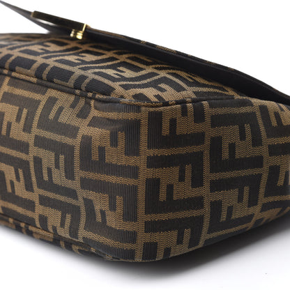 Fendi Zucca Vitello Artic Messenger Bag Tobacco Castagna 7 of 12