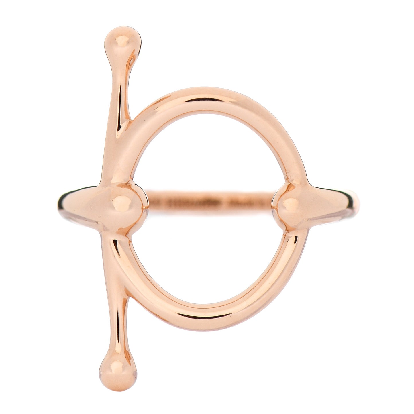 18K Rose Gold PM Filet D'Or Ring 49 4.75
