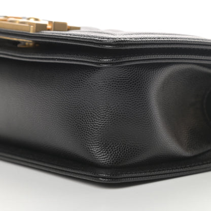 Chanel Caviar Quilted Small Boy Flap Black 10 of 11