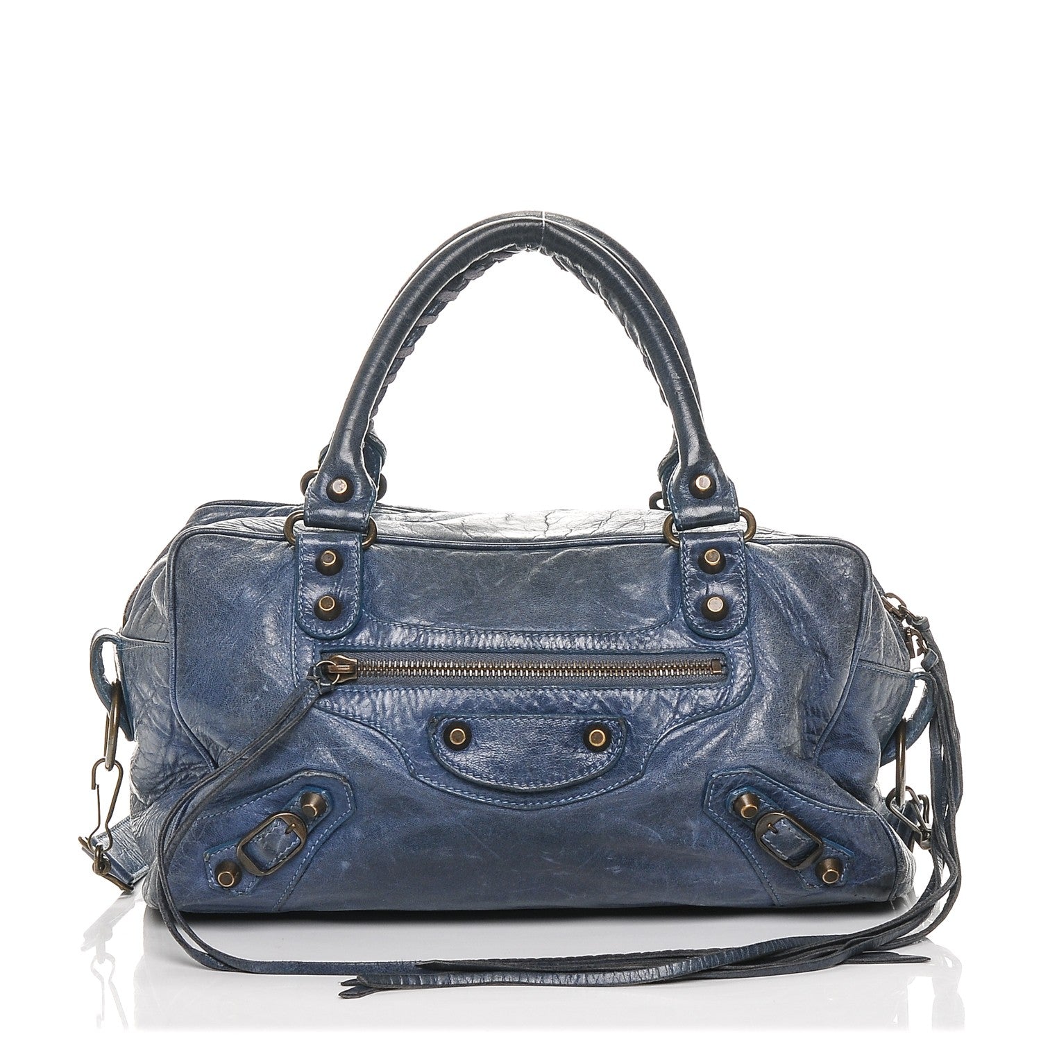 Balenciaga Chevre Classic Hardware Twiggy Indigo 1 of 9