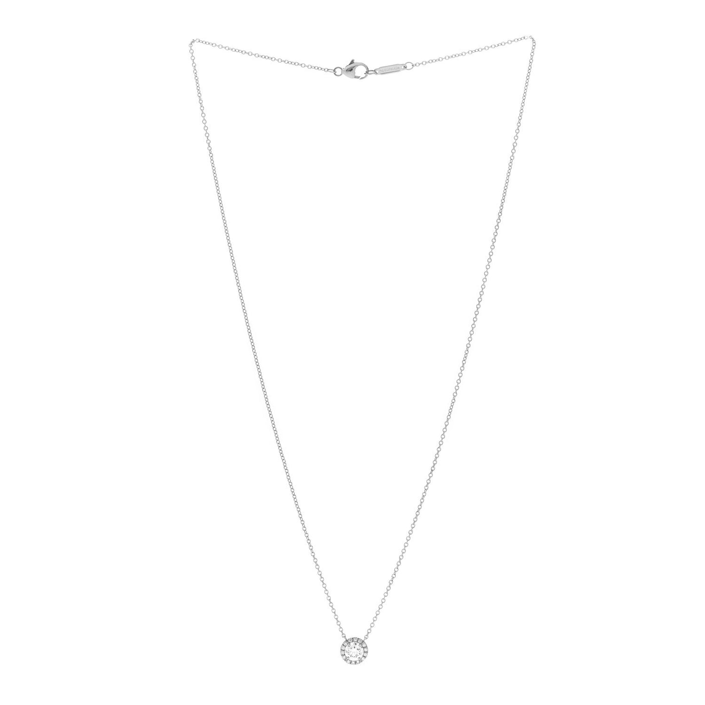 Platinum Diamond .41ct Soleste Pendant Necklace