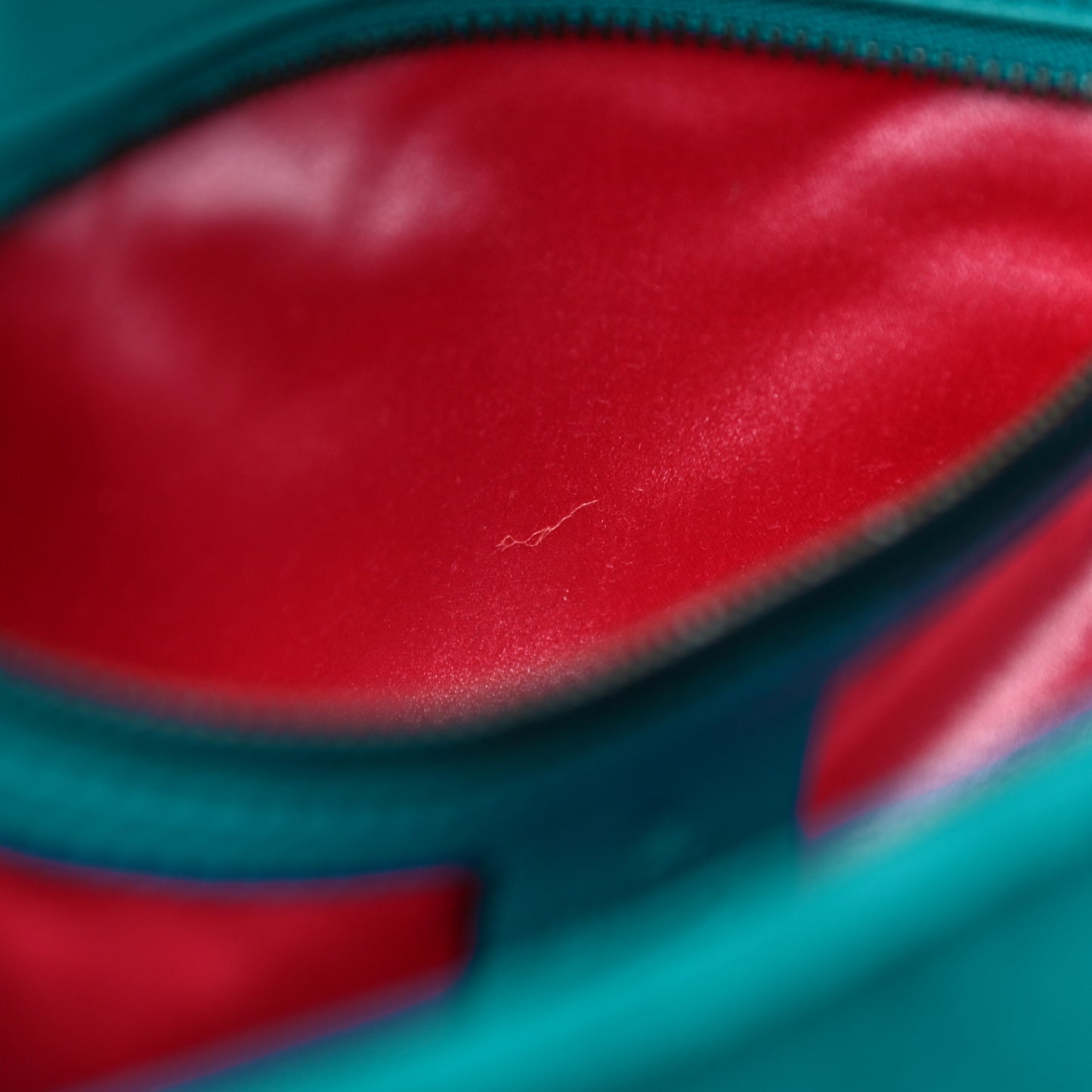 Velvet Matelasse Small GG Marmont Shoulder Bag Pavone Cyan