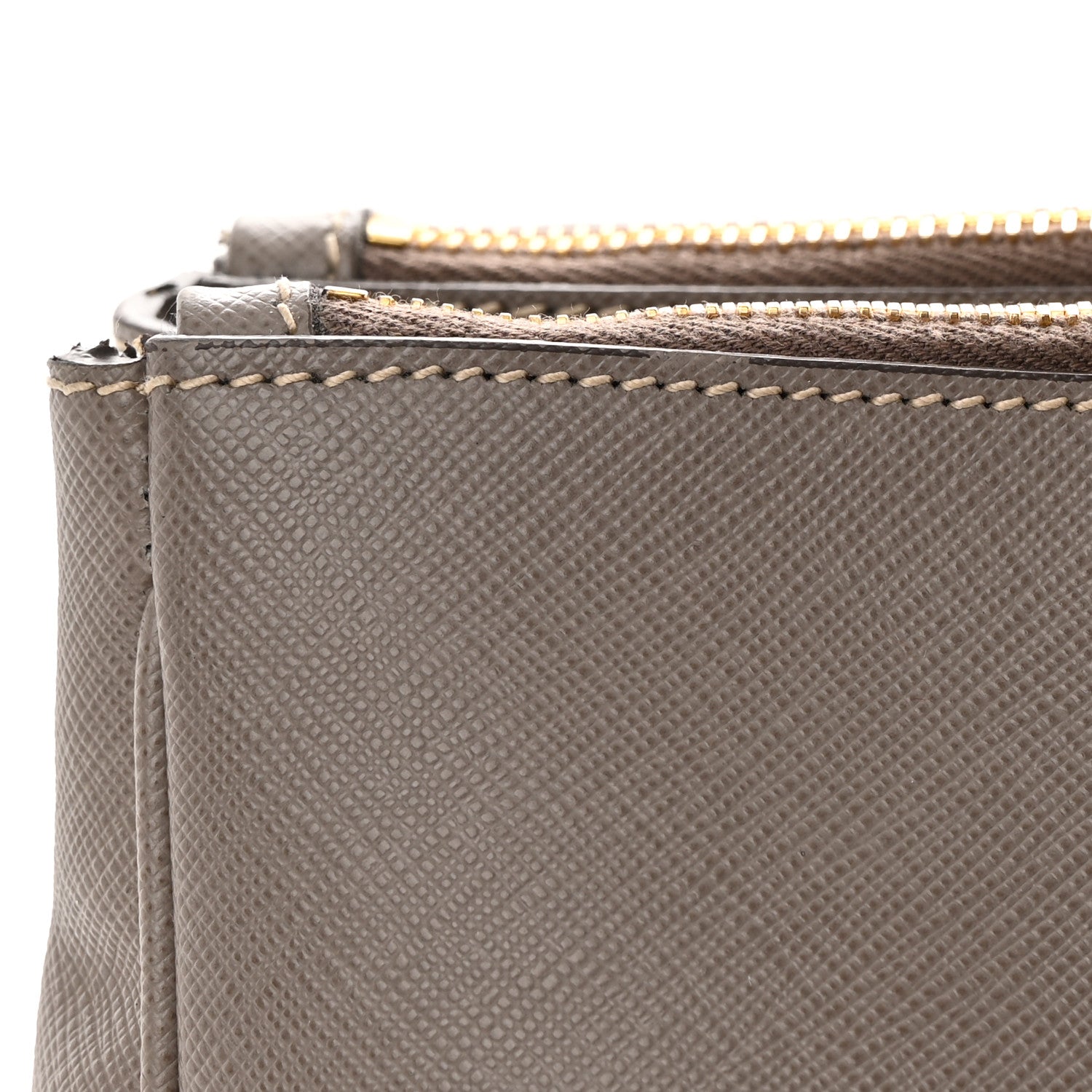 Prada Saffiano Large Galleria Double Zip Tote Argilla 20 of 25