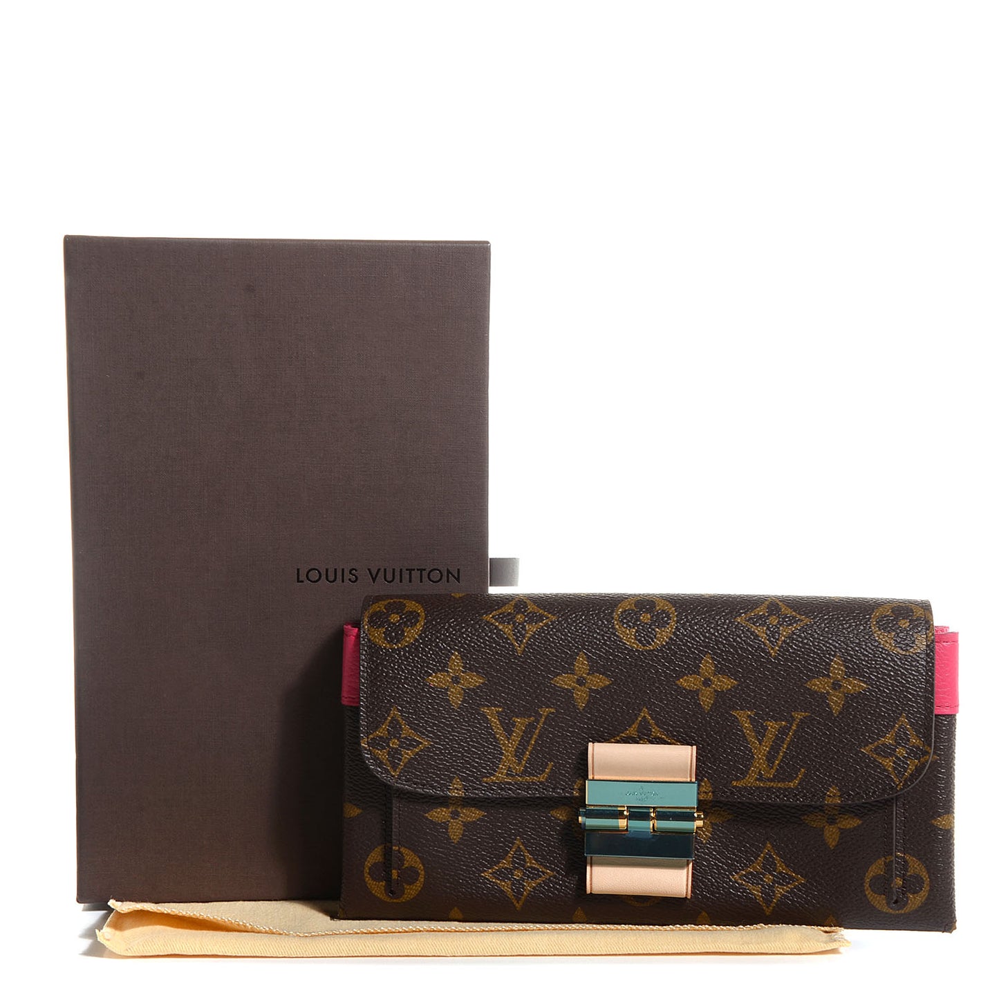 Monogram Elysee Wallet Pink