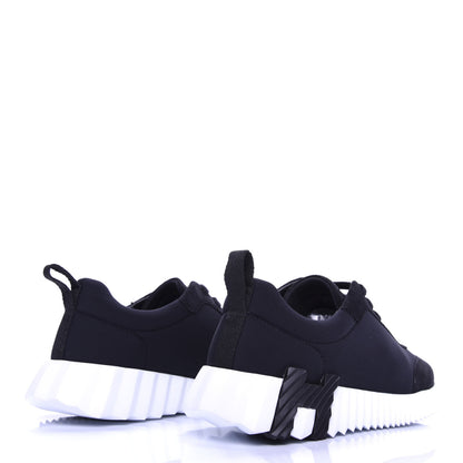 Hermes Technical Jersey Suede Goatskin Bouncing Sneakers 36 4 of 10