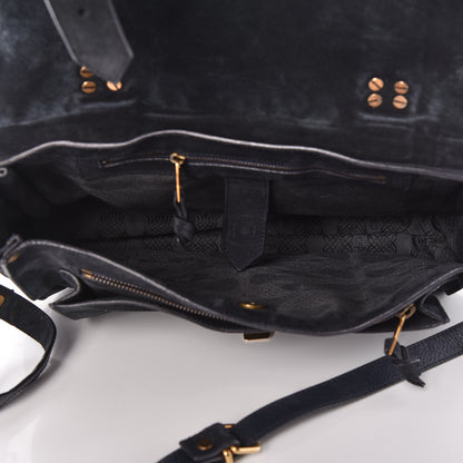 Proenza Schouler Suede Medium PS1 Satchel Navy 5 of 25