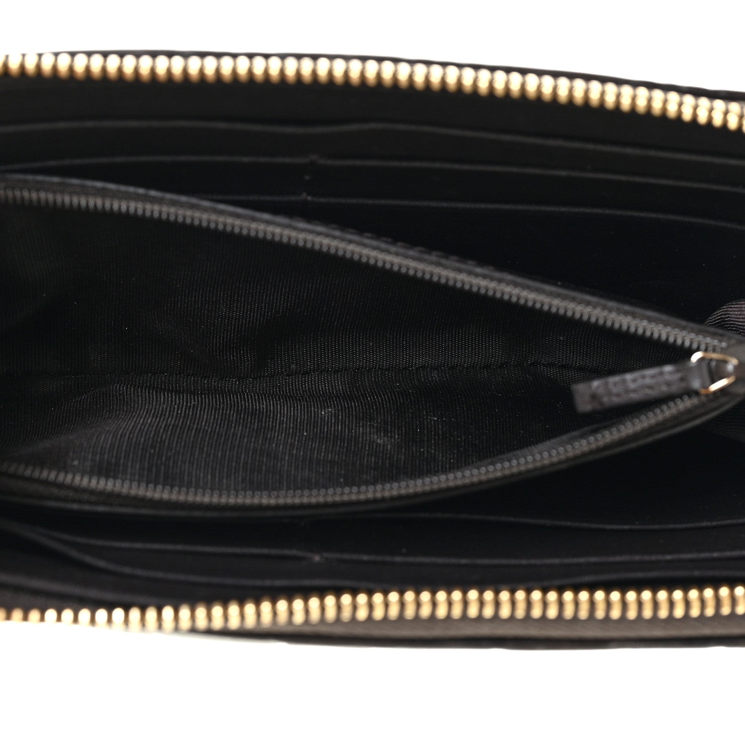 Gucci Guccissima Vitello Tender Donna Long Wallet Testa di Moro 7 of 17
