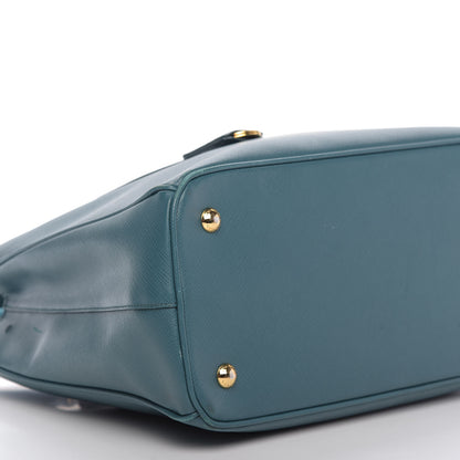 Prada Saffiano Lux Medium Tote Ottanio 6 of 9