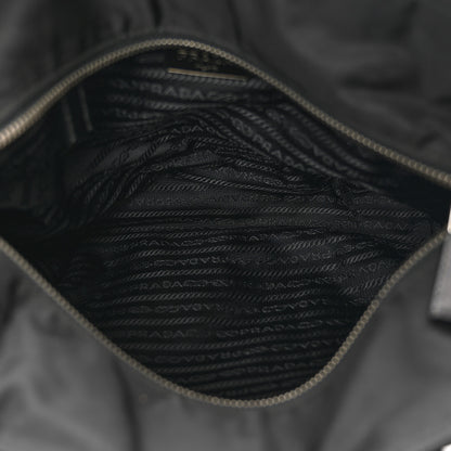 Prada Tessuto Nylon Saffiano Tote Black 6 of 9