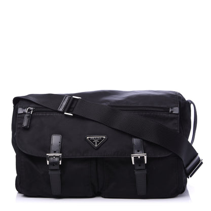 Prada Nylon Vela Sport Messenger Bag Black 1 of 10