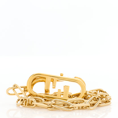 Fendi Metal O'Lock Strap You Gold 2 of 3