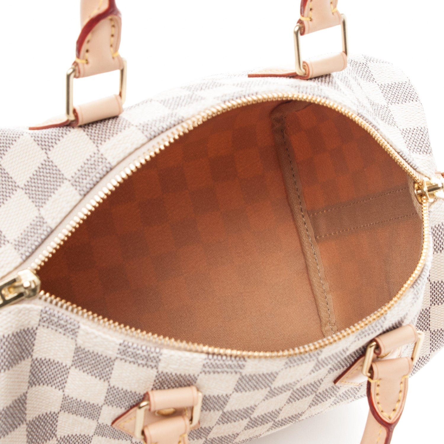 Louis Vuitton Damier Azur Speedy Bandouliere 25 6 of 9
