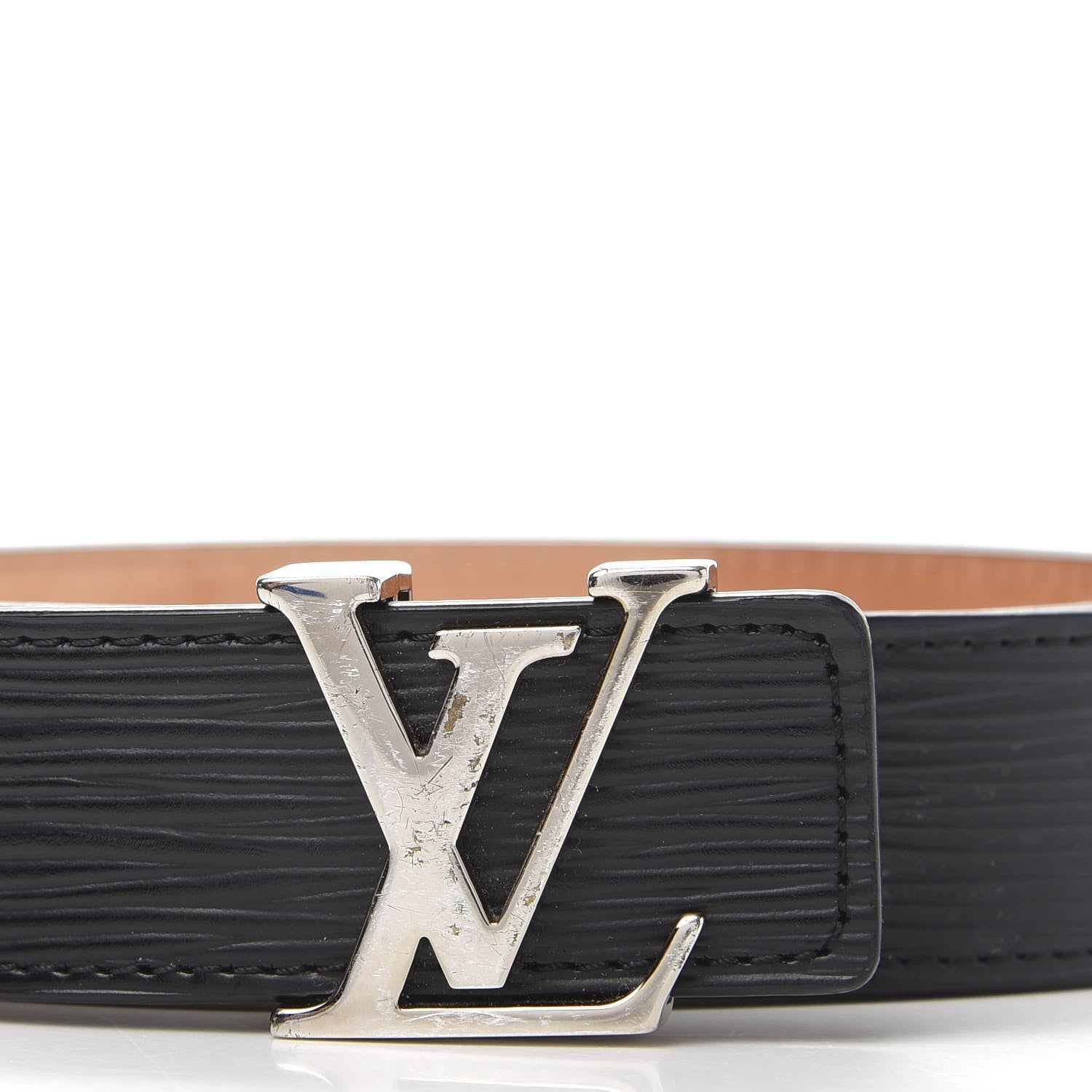 Louis Vuitton Epi 30mm LV Initiales Belt 80 32 Black 8 of 9