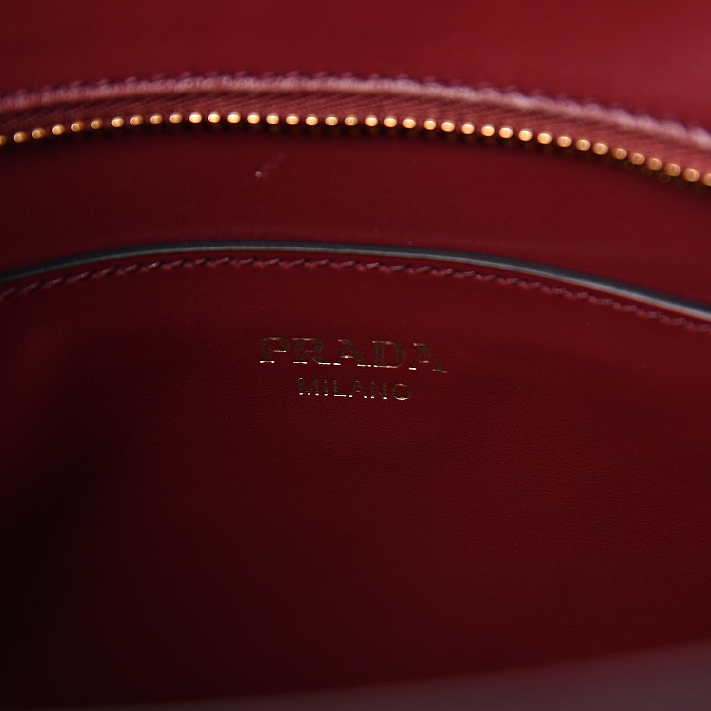 Saffiano Soft Calfskin Small Zippered Tote Cerise