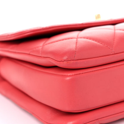 Chanel Lambskin Quilted Small Trendy CC Flap Dual Handle Bag Coral 8 of 19