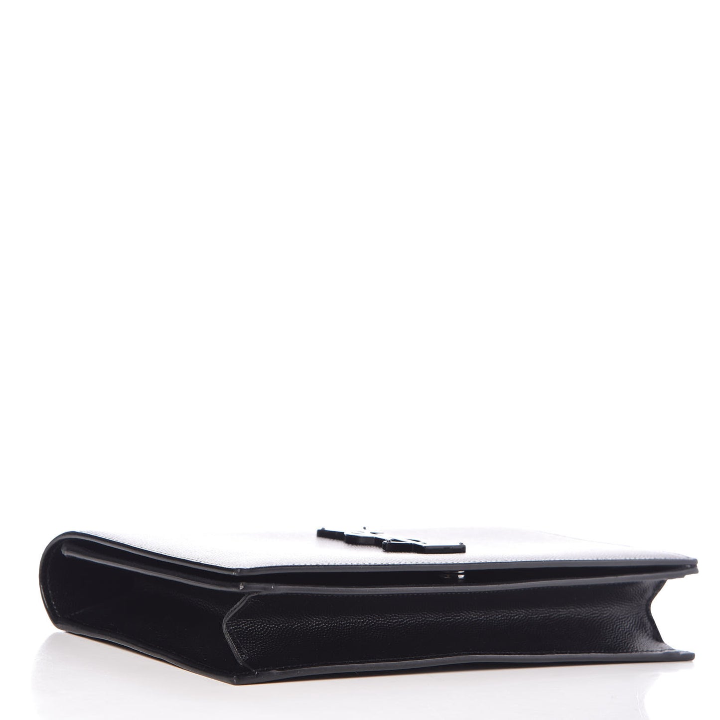Grain De Poudre Classic Monogram Kate Clutch Black