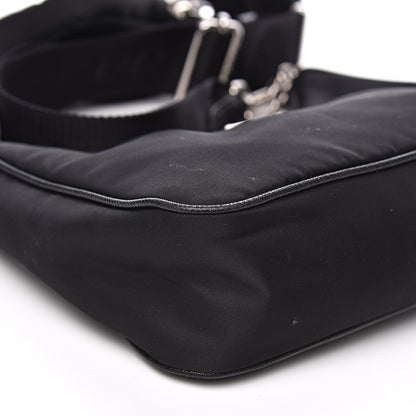 Prada Nylon Re-Edition 2005 Shoulder Bag Black 8 of 10