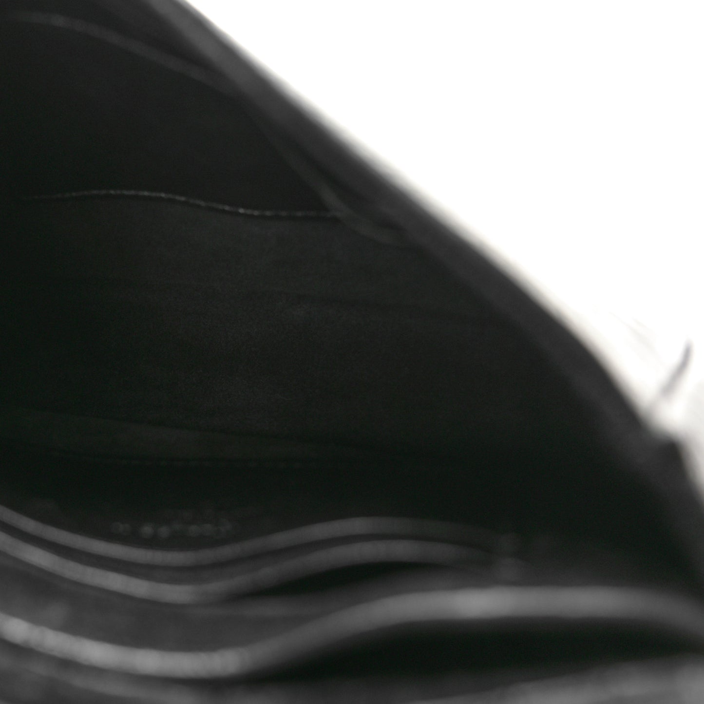 Crocodile Embossed Toy Charlotte Messenger Bag Black