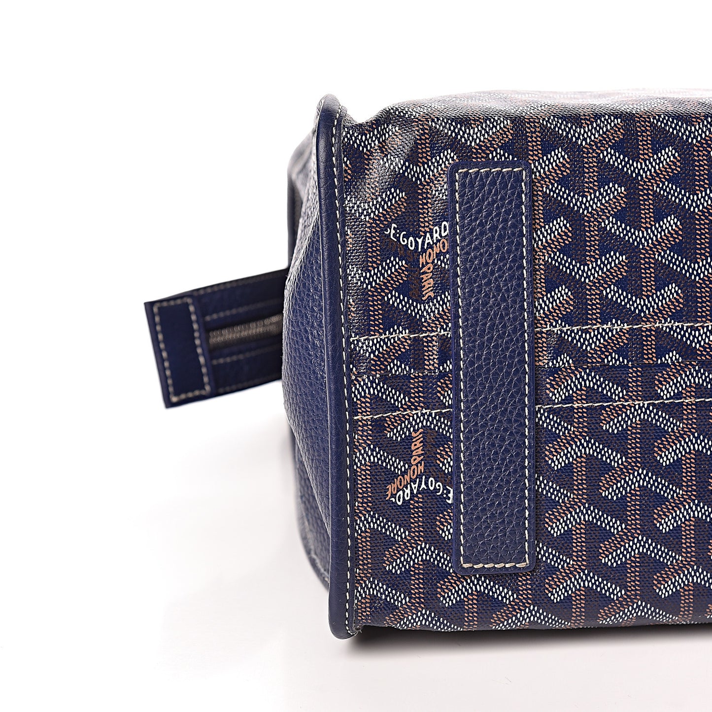 Goyardine Sac Hardy Pet Carrier PM Navy