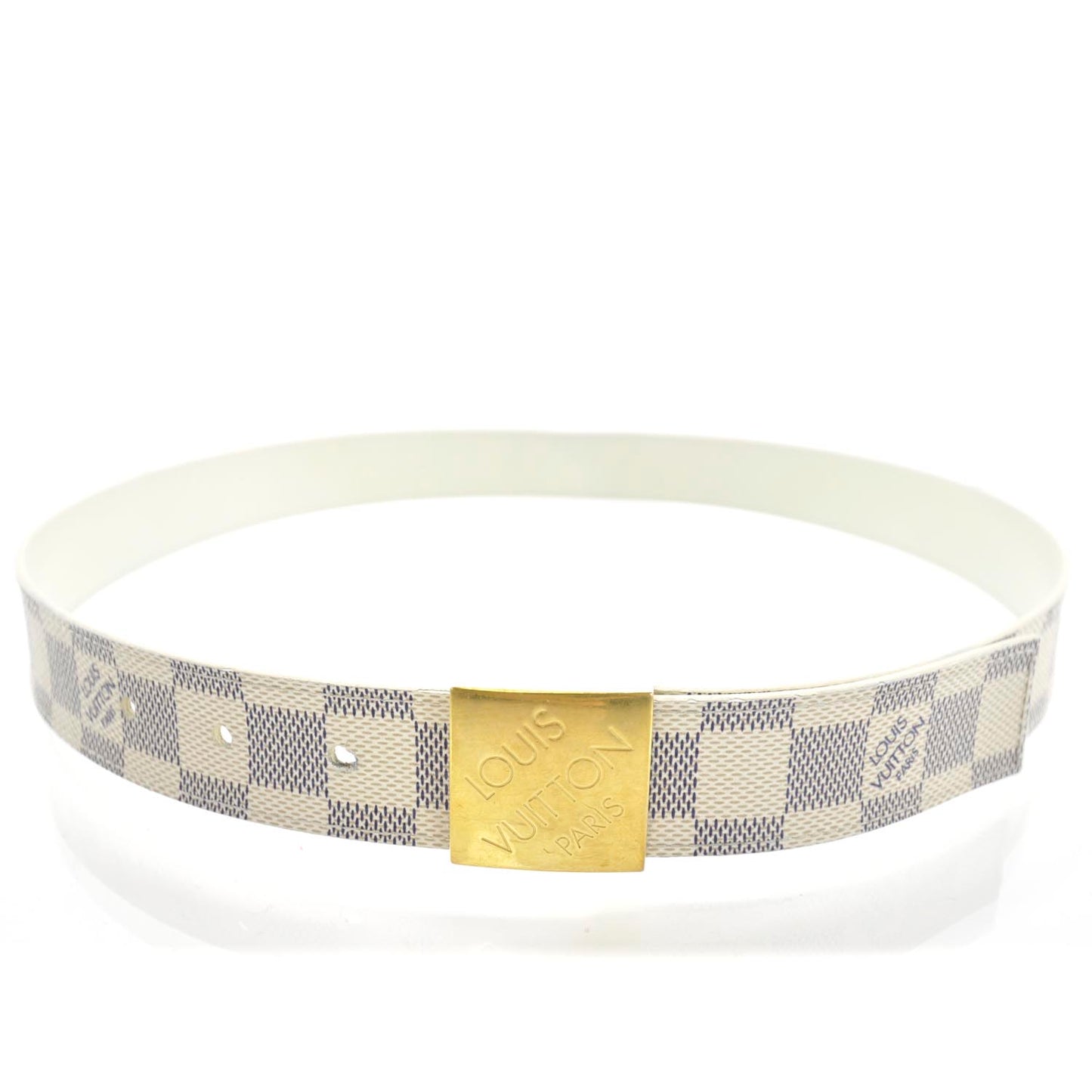 Damier Azur LV Paris Belt 32 80